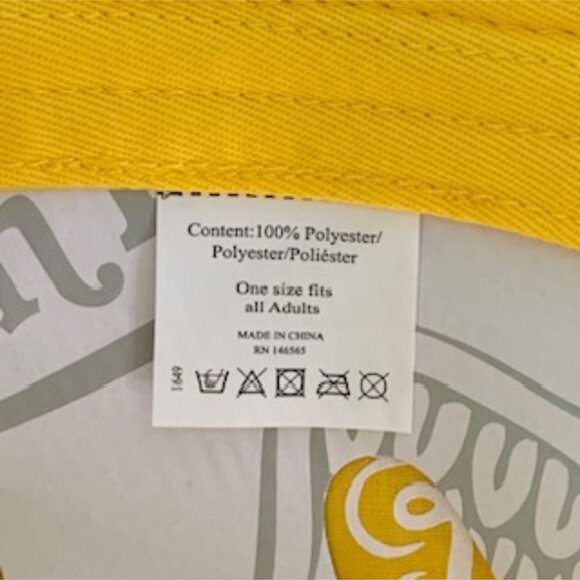 VON DUTCH HOLLYWOOD VELVET TRUCKER HAT IN YELLOW NWT - Picture 12 of 12